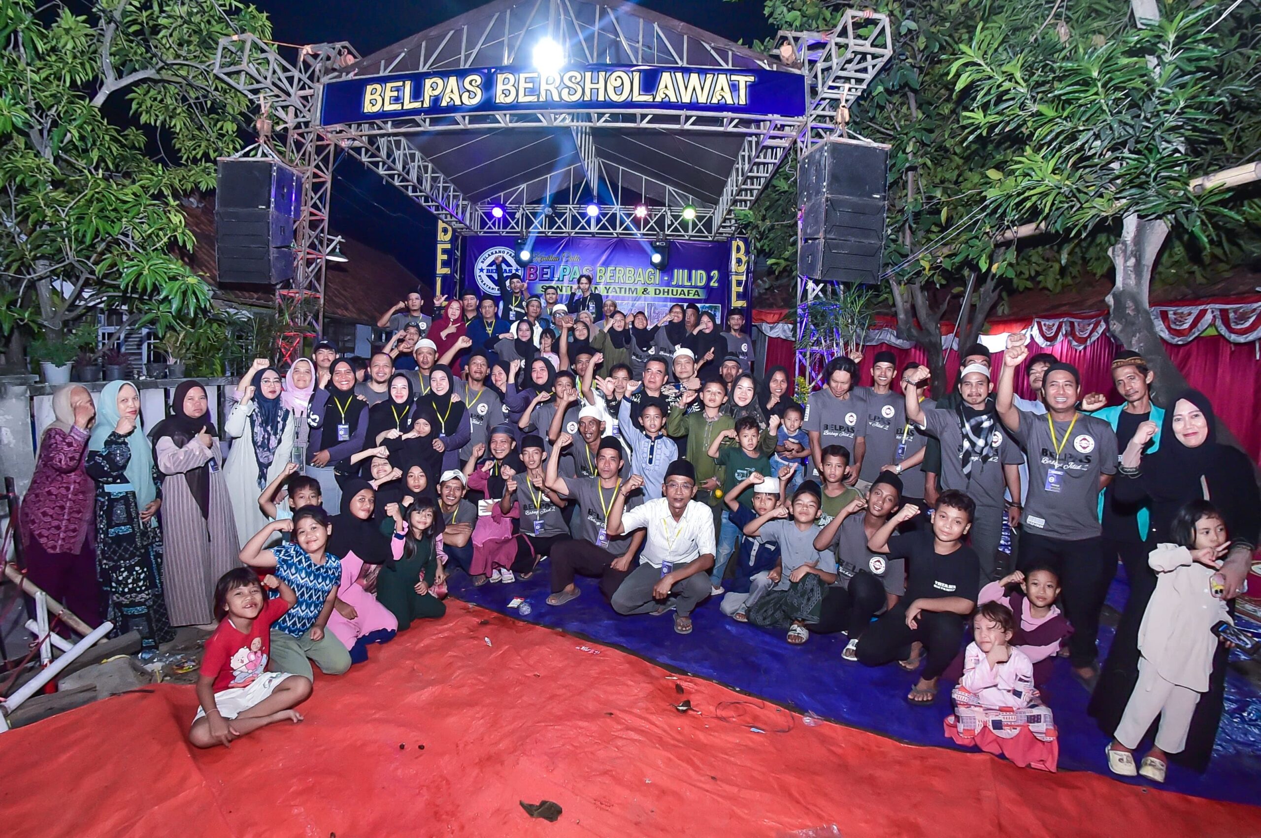 Perkumpulan Pemuda Belpas sedang foto bersama. (DETAIL/Yayat)