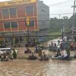 Salah satu titik rawan banjir di Kota Jambi. (ist)