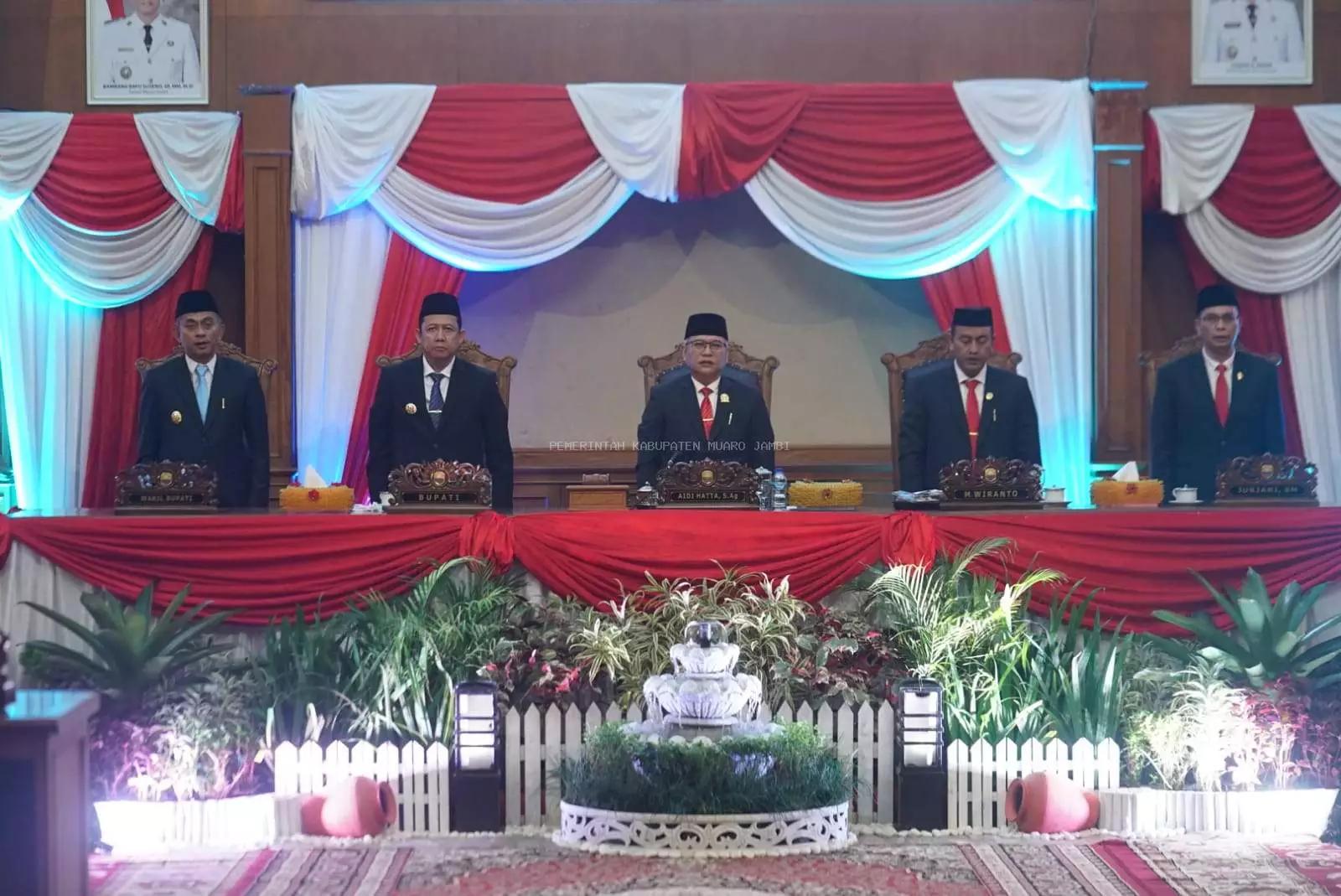 Bupati dan Wabup Muaro Jambi Hadiri Pidato Kenegaraan Presiden Prabowo